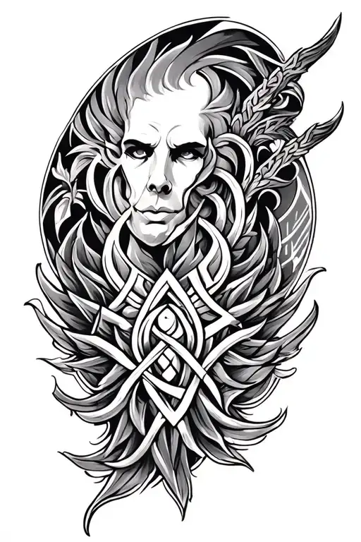 Gaelic sleeve tattoo tattoo design idea