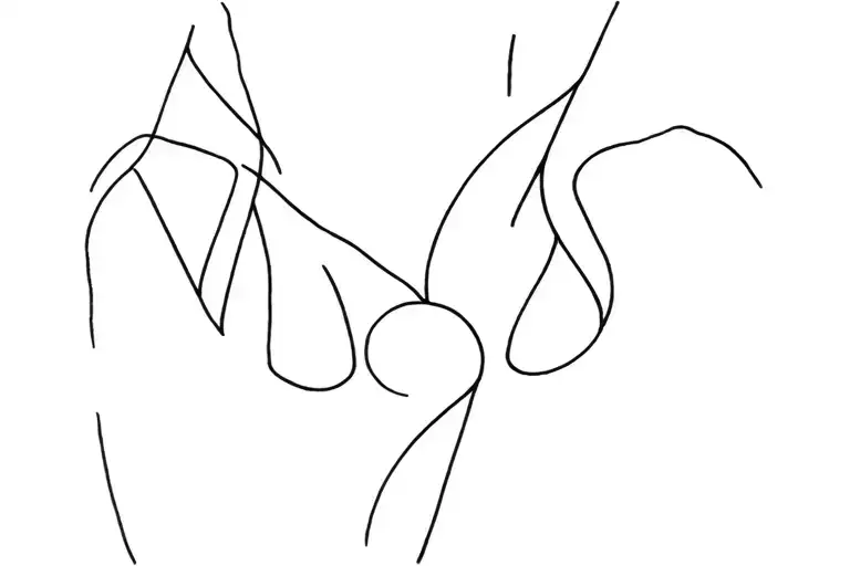 Pectoral tattoo design idea