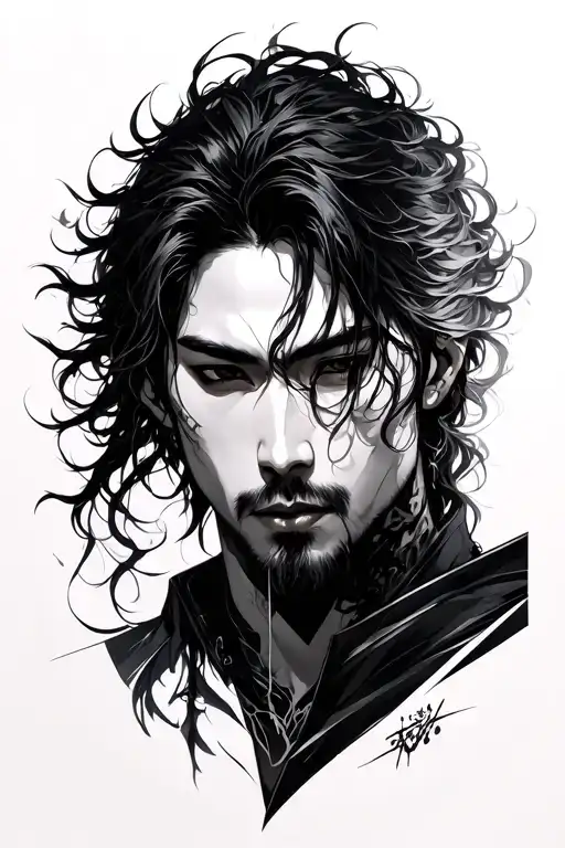 solo leveling sung jin woo tattoo design idea