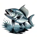 bonefish tattoo design idea