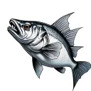 bonefish tattoo design idea