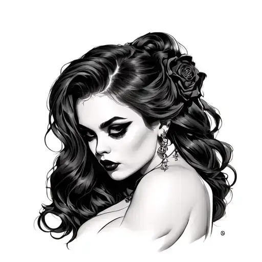 Slut tattoo design idea