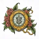 lifeline tattoo design idea