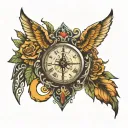 lifeline tattoo design idea