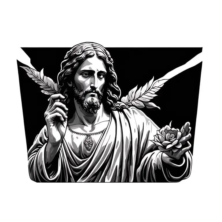 Jesus tattoo design tattoo design idea