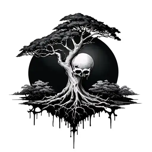 Poison Tree tattoo design idea