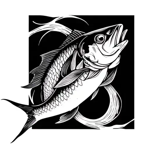 Ichthys tattoo design idea