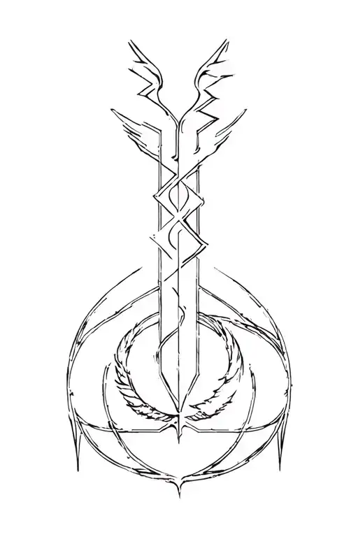 Symbols of the factions of the divergent vertical movie series, with the symbol of the faction frankness as a scar tattoo design idea