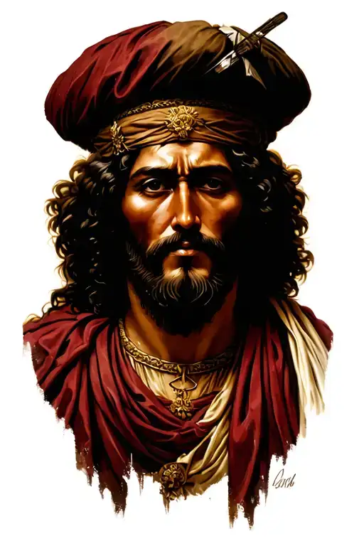 San Judas Tadeo tattoo design idea