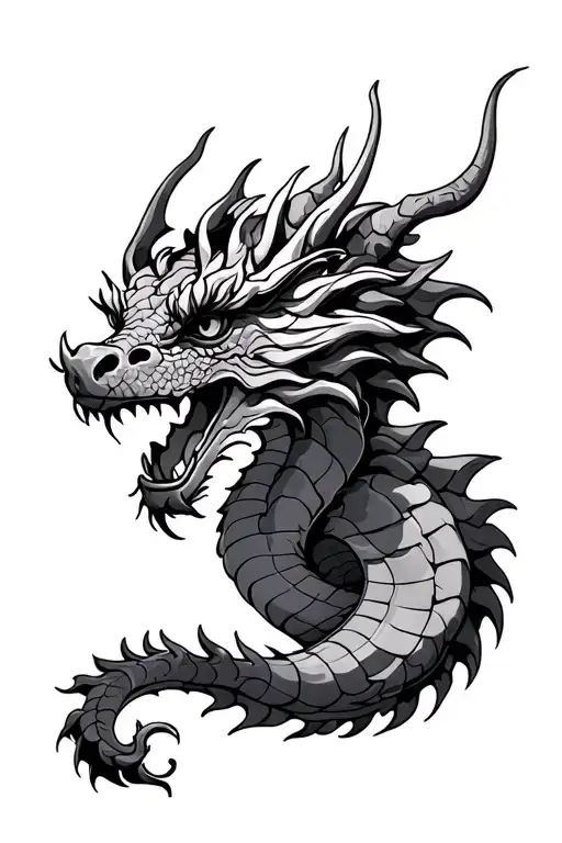 irish dragon sleeve tattoo tattoo design idea