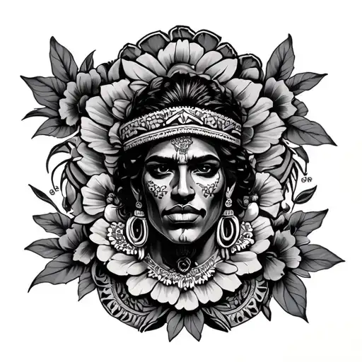Mexican tattoo design idea