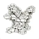 Stone Wall tattoo design idea