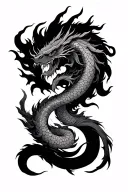 shen long arm tattoo tattoo design idea