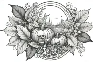 fall 7 rise 8 tattoo design idea