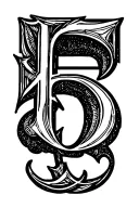 Roman Numeral 5 tattoo design idea