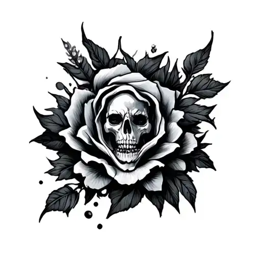 risk rich tattoo design idea