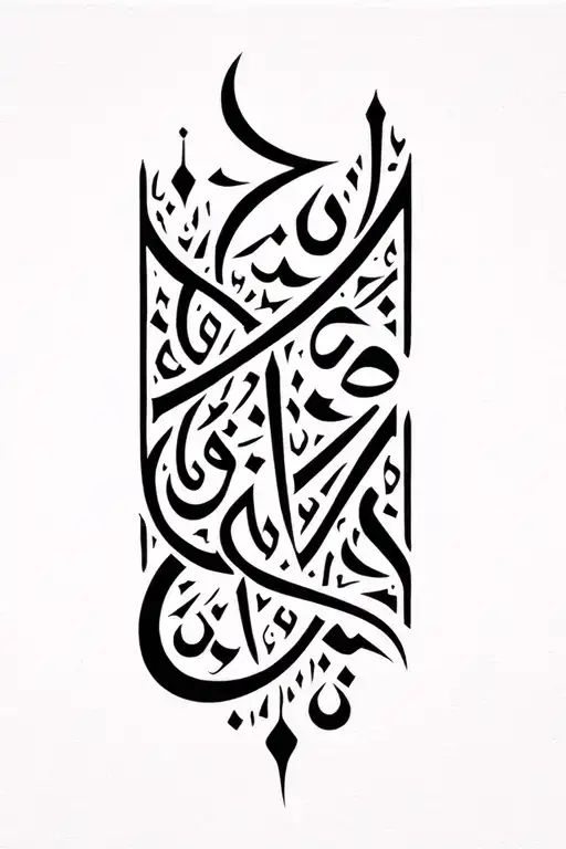 islam tattoo design idea