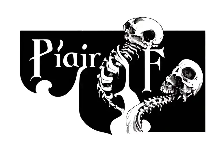 spinal if by rudyard kipling minimal tattoo design idea