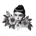 Millie bobby brown tattoo design idea