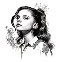 Millie bobby brown tattoo design idea