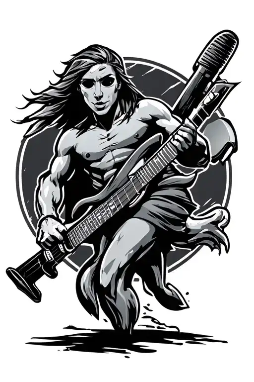 Edgerunner Logo tattoo design idea