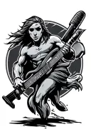 Edgerunner Logo tattoo design idea