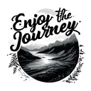 enjoy the journey tattoo design idea