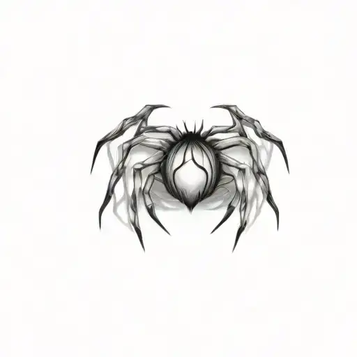 Coverup Spider Webs tattoo design idea