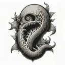 Butthole tattoo design idea