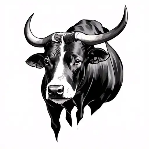 Spanish Bull tattoo design idea