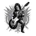 AC/DC tattoo design idea