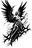 saint michael archangel forearm for lean skin And the thorns tattoo design idea