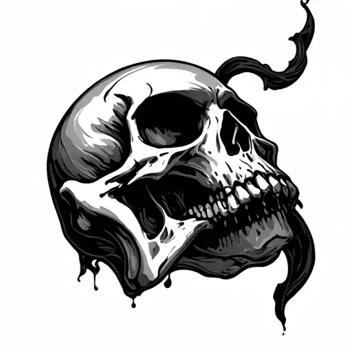 Skull Souls tattoo design idea