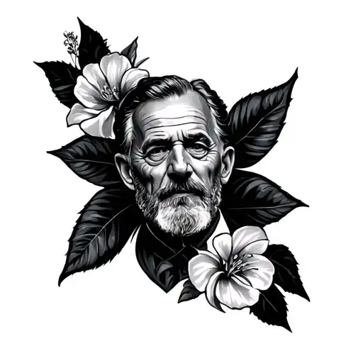 Passed Away Dads tattoo design idea