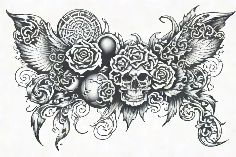 1997 LIFE tattoo design idea