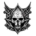 Elden Ring logo tattoo design idea