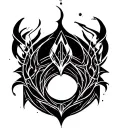 Elden Ring logo tattoo design idea