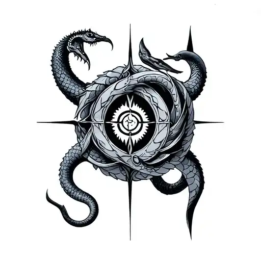 stargate serpent guard tattoo design idea