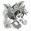 Nirmala Murugan tattoo design idea