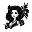 bratz full body tattoo design idea