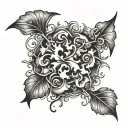 autism spectrum disorder tattoo design idea