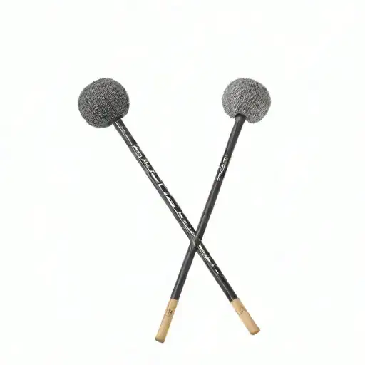 marching band marimba mallets by innovative percussion, in a clean high textured yarn with wooden handles tattoo design idea