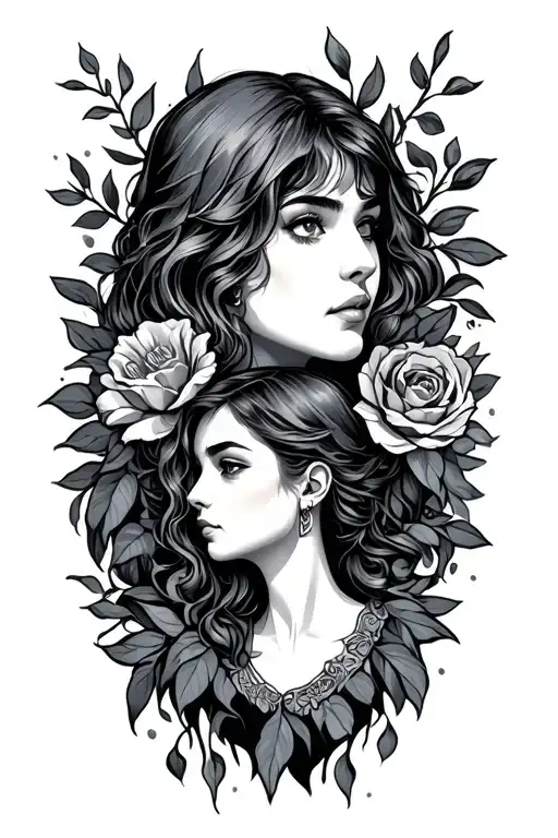 Family Protector tattoo design idea