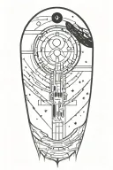 interstellar tattoo design idea