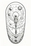 interstellar tattoo design idea