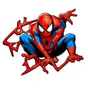 spiderman logo tattoo design idea