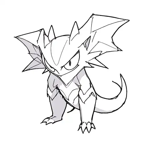 Pokemon haunter tattoo design idea