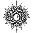 divine feminine energy, this design blends nature, spirituality, and transformation. It’s a visual mantra to wrap yourse tattoo design idea