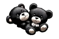 show no love feel no pain with teddy bear tattoo design idea