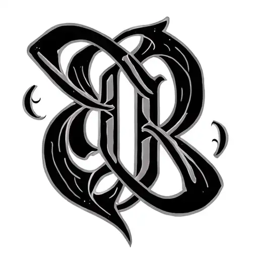 Two Word Ambigram Generator tattoo design idea